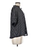 Unbranded Polka Dots Black Short Sleeve Blouse Size L (estimated) - photo 4