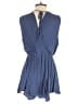 Final Touch 100% Rayon Solid Blue Romper Size M - photo 2
