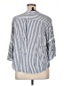 Alyx 100% Rayon Blue 3/4 Sleeve Blouse Size 1X - photo 2