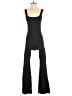 Qinsen Solid Black Jumpsuit Size M - photo 1