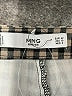 MNG Basics Houndstooth Black Casual Pants Size 10 - photo 7