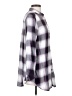 Boston Traders Plaid Purple Long Sleeve Button-Down Shirt Size S - photo 4