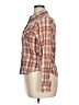 Unbranded Plaid Orange Long Sleeve Button-Down Shirt Size XL - photo 5