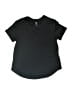 Ideology Solid Black Active T-Shirt Size S (kids) - photo 1
