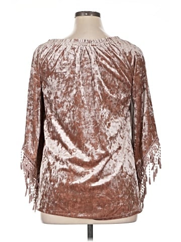 Indigo Thread Co. 3/4 Sleeve Blouse (view 2)