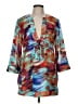 Final Touch 100% Polyester Teal 3/4 Sleeve Blouse Size M - photo 1
