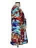 Final Touch 100% Polyester Teal 3/4 Sleeve Blouse Size M - photo 4