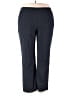 Dana Buchman Solid Blue Casual Pants Size 18 - photo 1