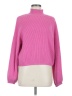 Lulus Solid Pink Turtleneck Sweater Size M - photo 1