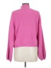 Lulus Solid Pink Turtleneck Sweater Size M - photo 2