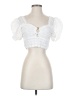 SkyLar Rose White Sleeveless Blouse Size S - photo 1