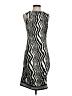 Ali Ro Chevron-herringbone Silver Cocktail Dress Size 0 - photo 1
