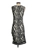 Ali Ro Chevron-herringbone Silver Cocktail Dress Size 0 - photo 2