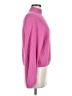 Lulus Solid Pink Turtleneck Sweater Size M - photo 4