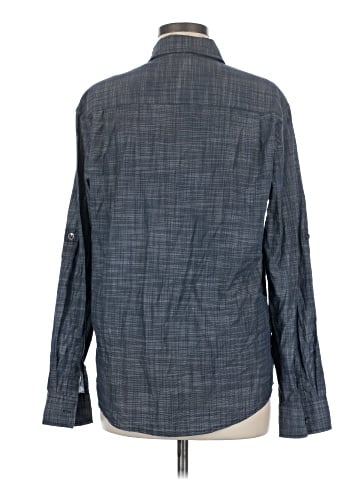 Alfani Long Sleeve Button-Down Shirt (view 2)
