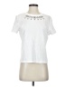 Maje White Short Sleeve Top Size Sm (1) - photo 1