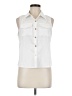 Unbranded 100% Polyester Ivory Sleeveless Blouse Size M - photo 1