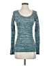 Mudd Teal Long Sleeve Top Size S - photo 1