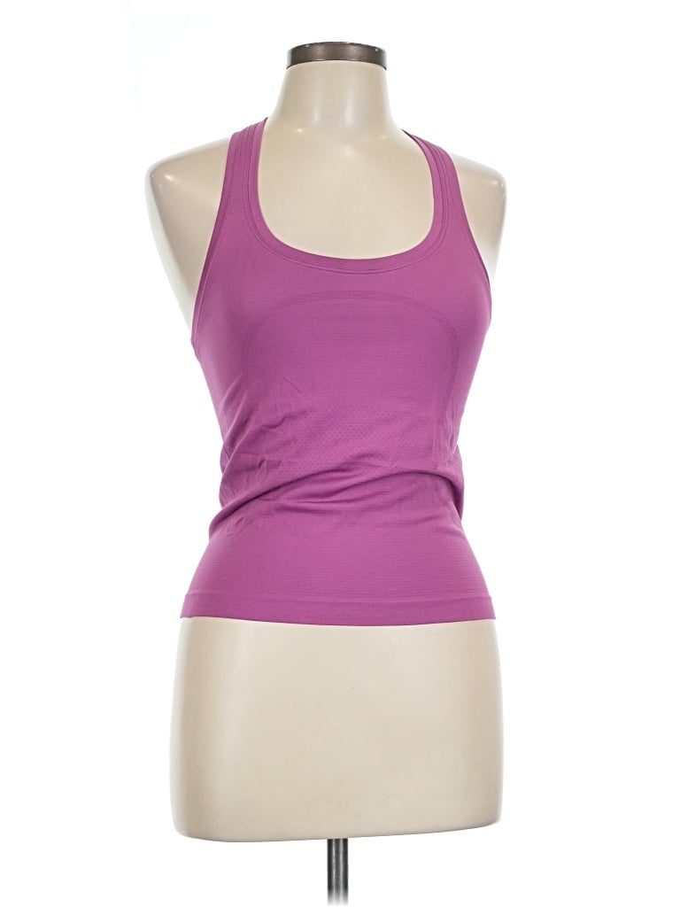 Pre-owned Lululemon Athletica Active Tank Top In Purple