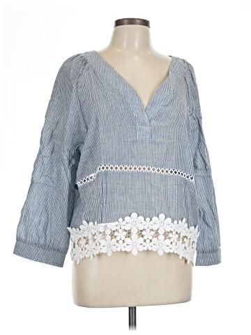 Young Essence 3/4 Sleeve Blouse (view 1)