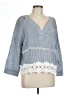 Young Essence Blue 3/4 Sleeve Blouse Size L - photo 1