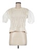Zara Ivory Short Sleeve Blouse Size M - photo 1