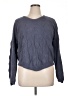 Greige Chevron-herringbone Gray Pullover Sweater Size XL - photo 1