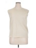 Susan Graver Ivory Sleeveless Top Size 14 (estimated) - photo 1