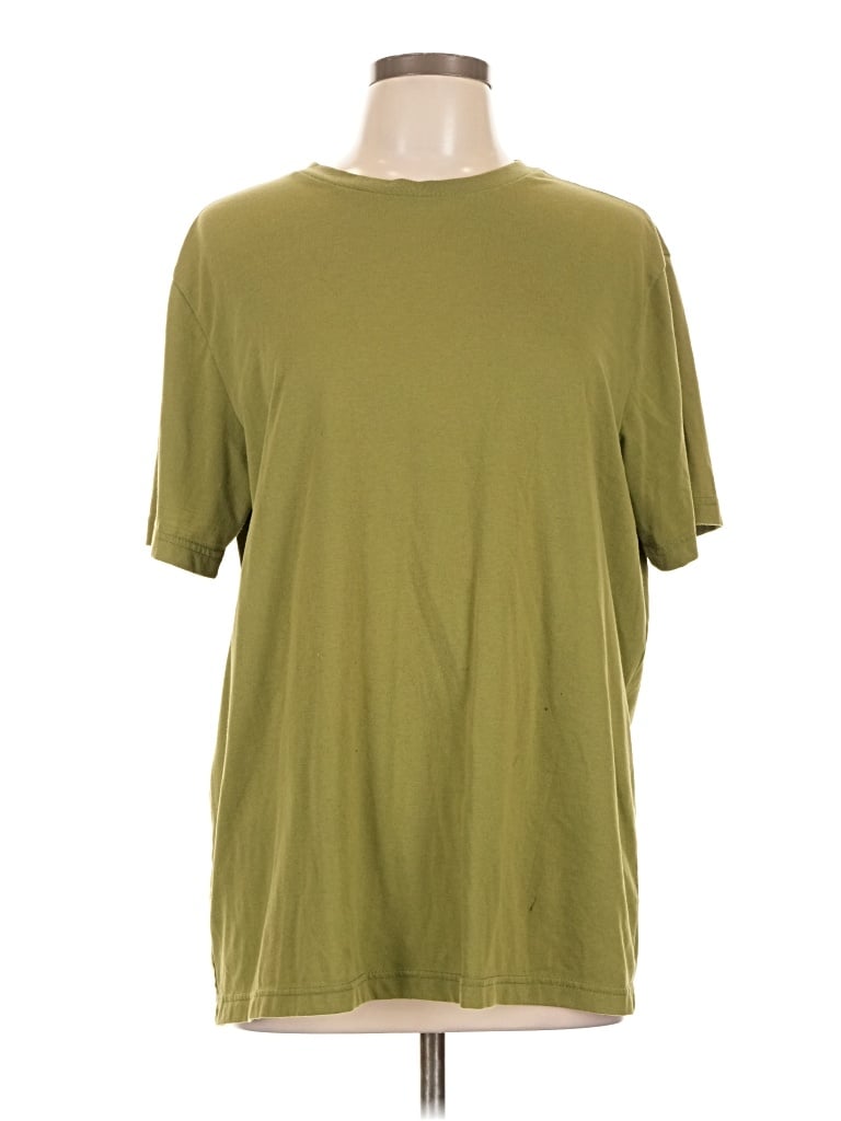 Pre-owned George Short Sleeve T-shirt In Green