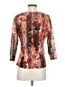 TanJay 100% Polyester Brown 3/4 Sleeve Blouse Size S (petite) - photo 2