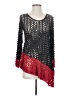 Adore Black Long Sleeve Blouse Size S - photo 1