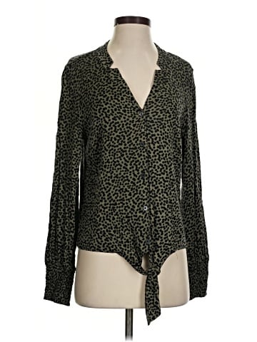 Tribal Long Sleeve Blouse (view 1)