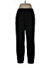 Susan Graver Solid Black Track Pants Size L - photo 2