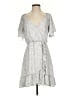 Altar'd State 100% Polyester Paisley Gray Casual Dress Size XS - photo 1