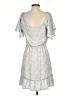 Altar'd State 100% Polyester Paisley Gray Casual Dress Size XS - photo 2