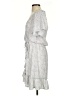 Altar'd State 100% Polyester Paisley Gray Casual Dress Size XS - photo 5
