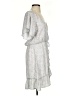 Altar'd State 100% Polyester Paisley Gray Casual Dress Size XS - photo 4