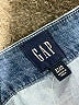 Gap 100% Cotton Blue Denim Skirt Size 27 Petite - photo 4