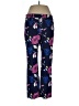 Martin + Osa Floral Graphic Tropical Blue Casual Pants Size 10 - photo 1