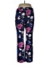 Martin + Osa Floral Graphic Tropical Blue Casual Pants Size 10 - photo 2