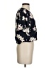 Sienna Sky 100% Polyester Floral Black Short Sleeve Blouse Size S - photo 4