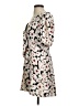Express 100% Polyester Floral Ivory Cocktail Dress Size S - photo 5