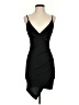 Unbranded Solid Black Cocktail Dress Size XS - photo 1