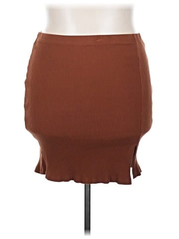 Shein Curve Casual Skirt (view 1)