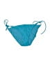 Op Solid Teal Swimsuit Bottoms Size L - photo 1