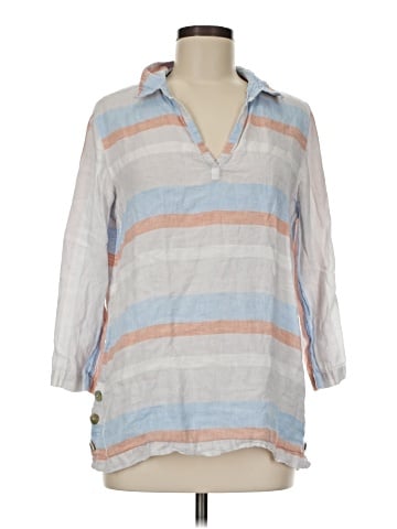Cynthia Rowley 3/4 Sleeve Button-Down Shirt (view 1)