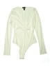 Material Girl Ivory Bodysuit Size M - photo 1