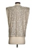 Endless Rose 100% Polyester Metallic Silver Sleeveless Blouse Size XS - photo 2