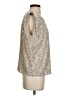 Endless Rose 100% Polyester Metallic Silver Sleeveless Blouse Size XS - photo 4