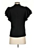 Shein Black Short Sleeve Blouse Size S - photo 2